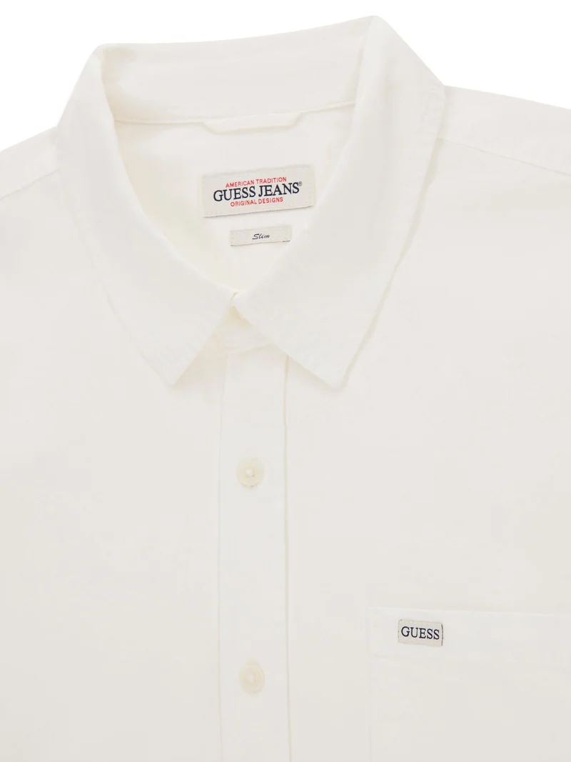 GJ LS SLIM POCKET SHIRT
