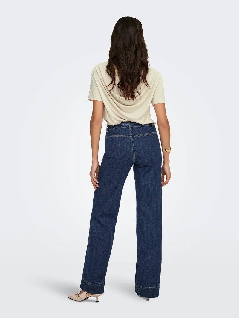ONLMADISON HW WIDE ROSE BELT DNM GUA