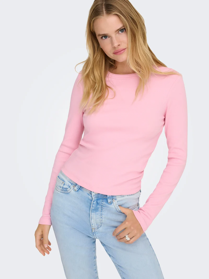 ONLVAL L/S O-NECK TOP JRS