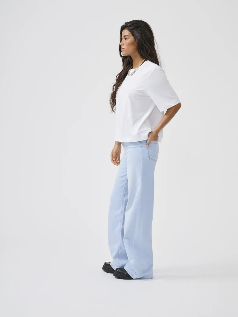 ONLMADISON BLUSH HW WIDE DNM CRO495 NOOS