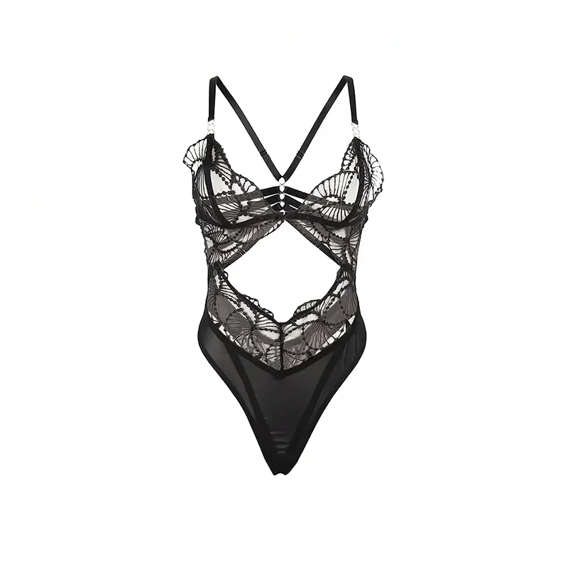 SUBBLIME – Transparenter Body mit Spitze