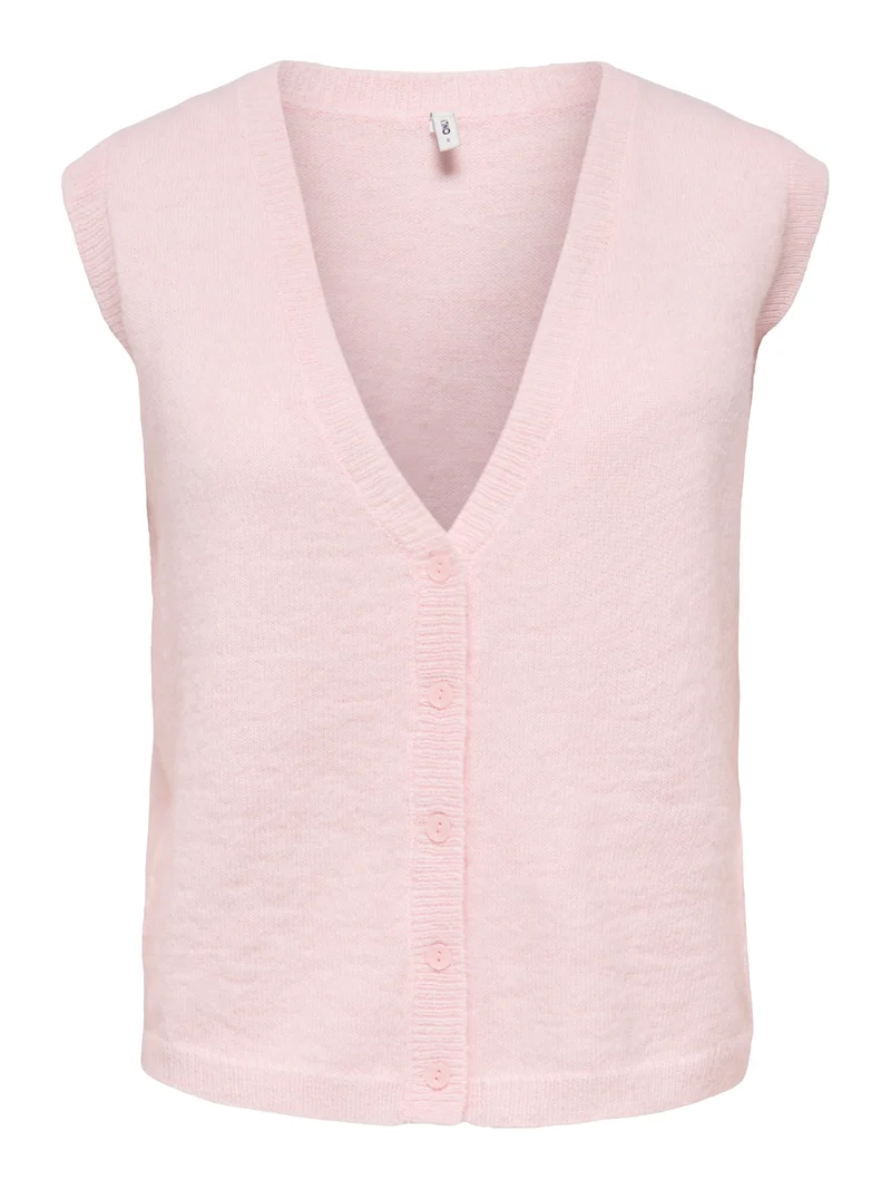 ONLHELGA LIFE SL BUTTON WAISCOAT KNT
