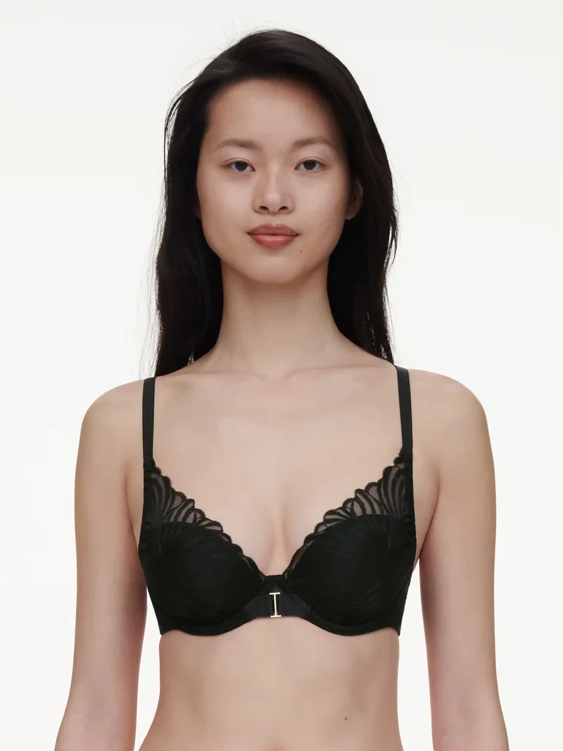 Chantelle - Legend Plunge T-Shirt-BH Schwarz