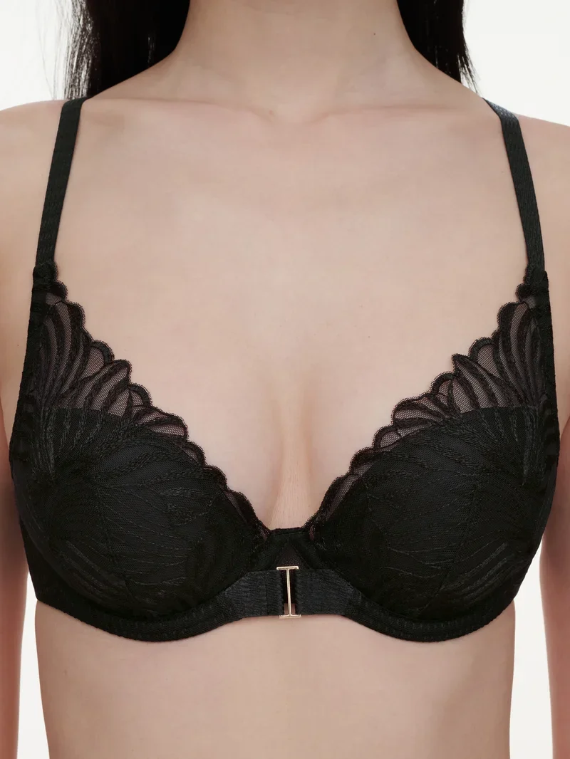 Chantelle - Legend Plunge T-Shirt-BH Schwarz