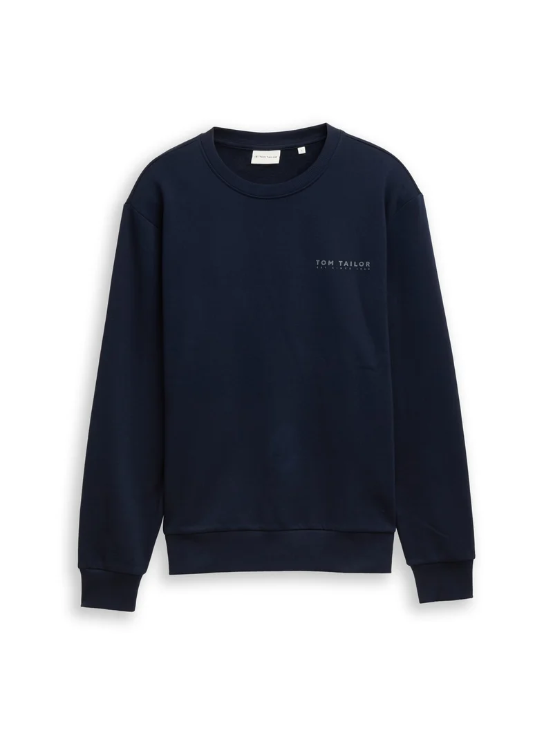 Sweatshirt mit Logo-Print