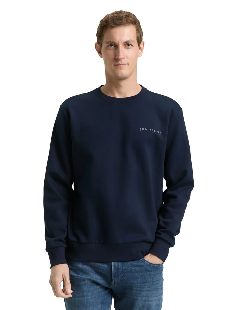 Sweatshirt mit Logo-Print