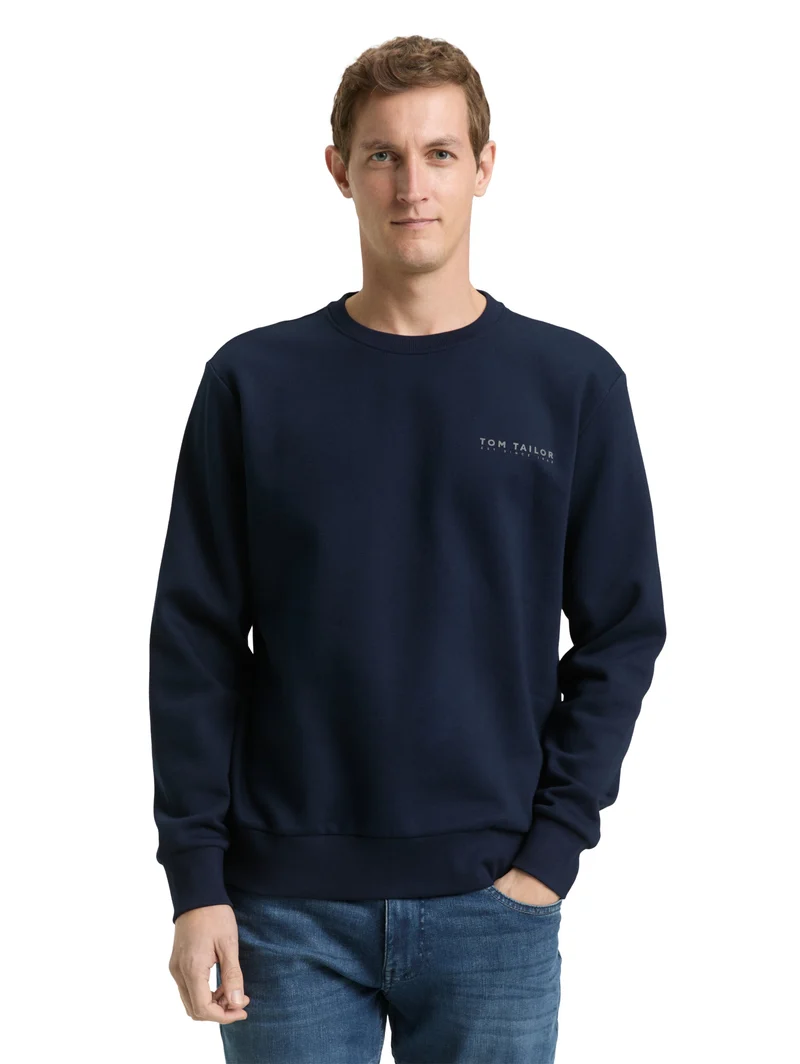 Sweatshirt mit Logo-Print