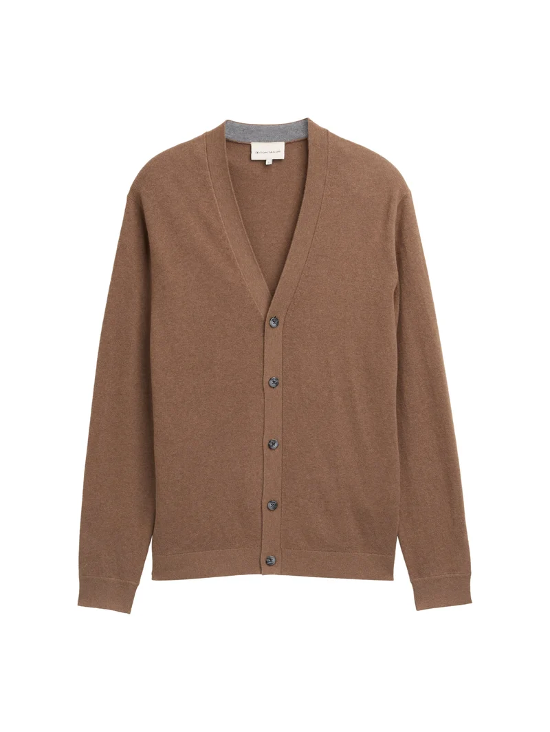 Strickjacke mit Kaschmir-Anteil