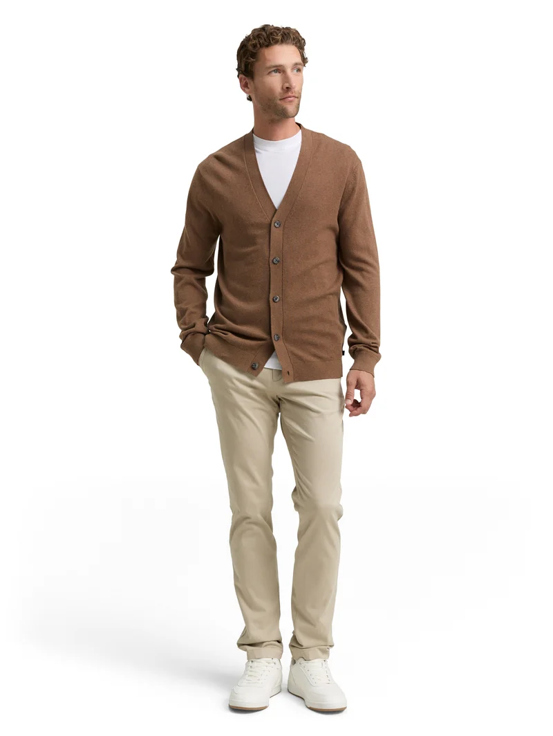 Strickjacke mit Kaschmir-Anteil