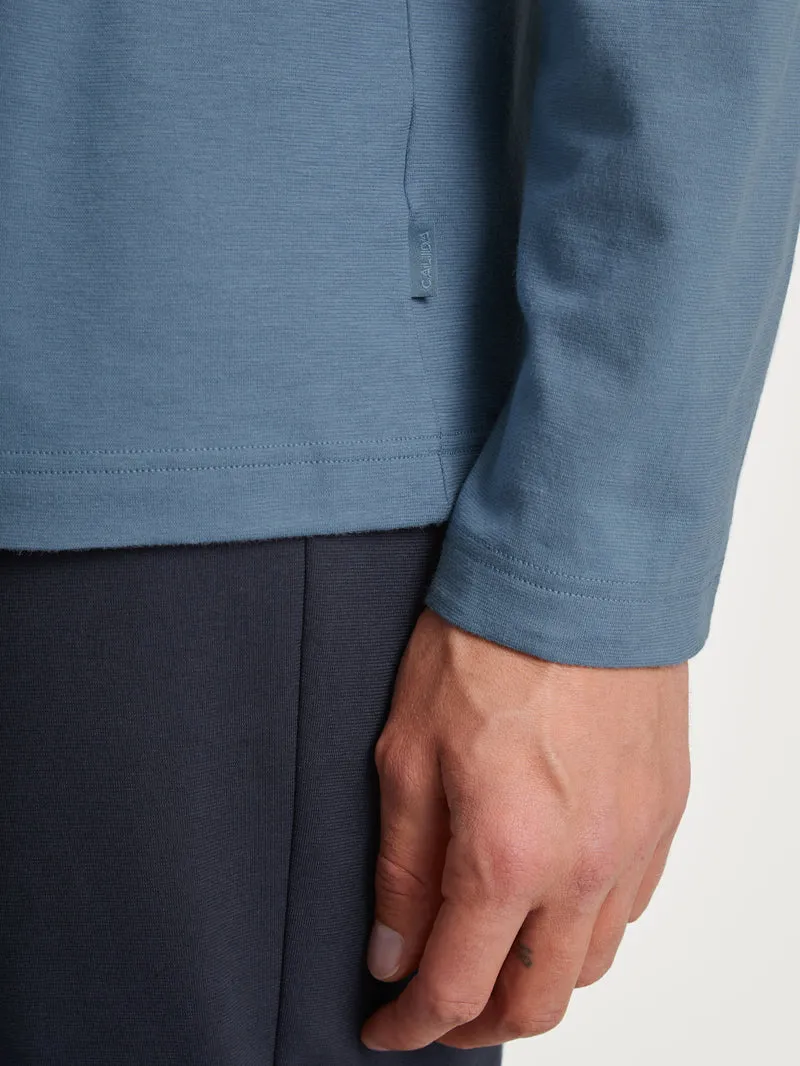 HERREN Pyjama, coronet blue