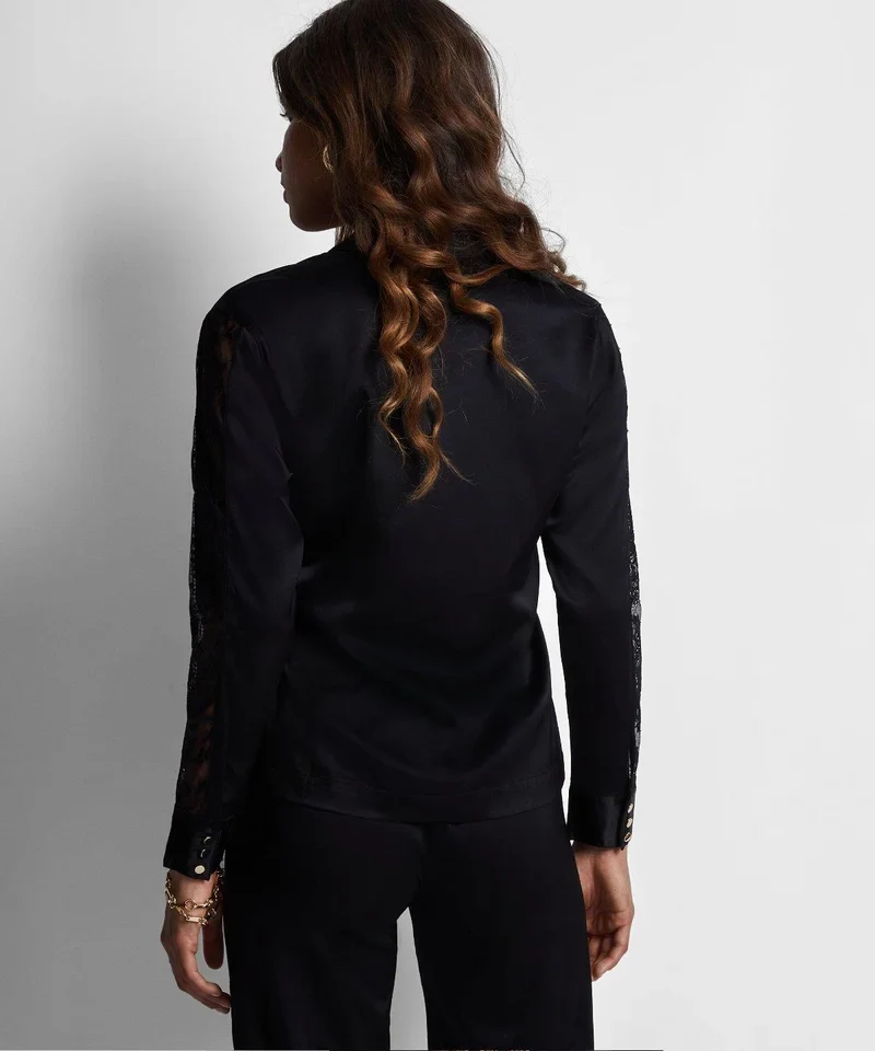 Aubade - Midnight Whisper Bluse Noir