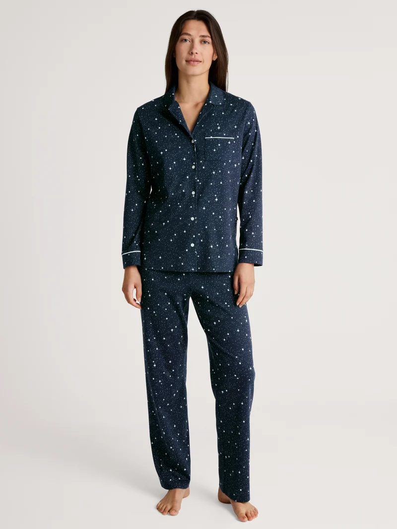 DAMEN Pyjama, peacoat blue