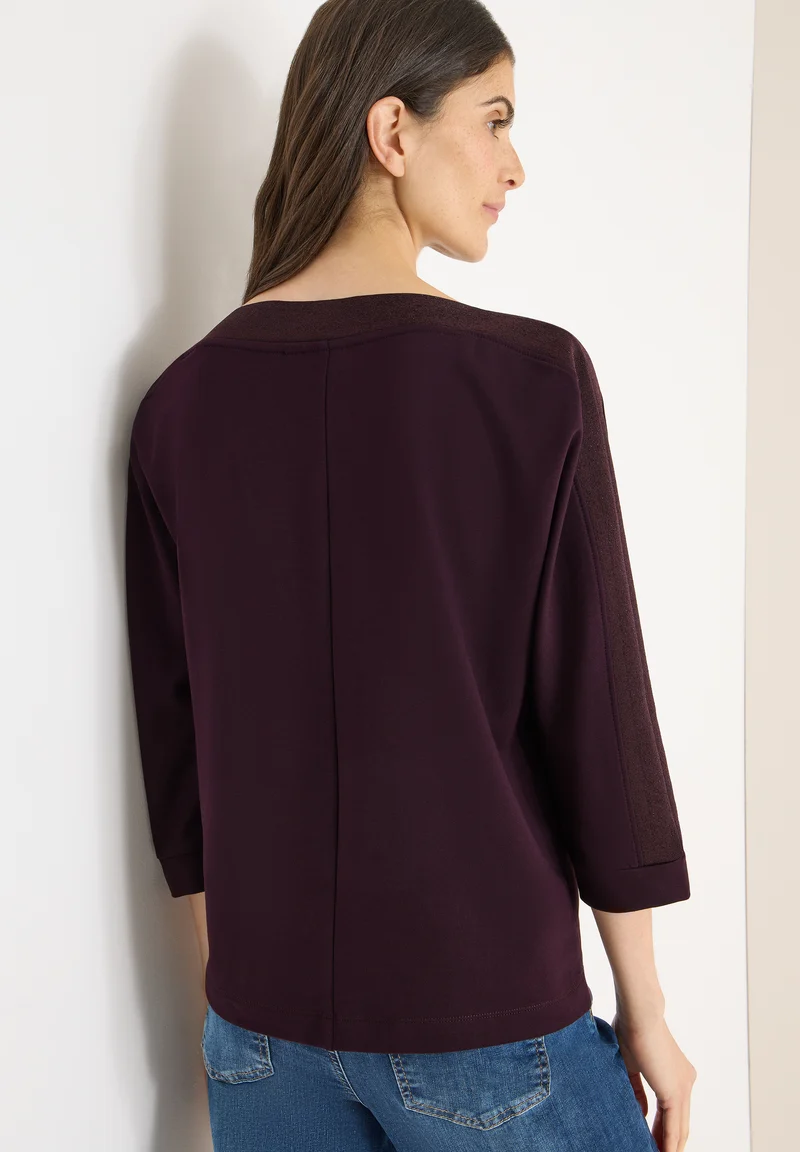 Batwing Shirt mit Tape