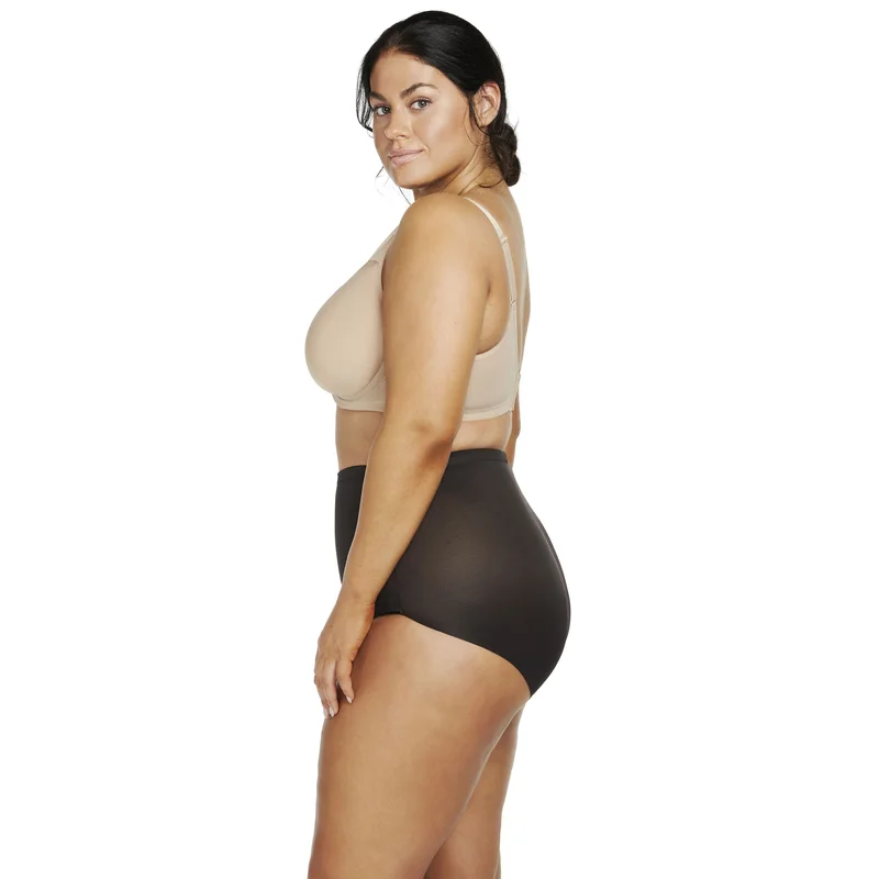 Naomi & Nicole Shapewear - Unglaublich bequemer Taillenslip Schwarz