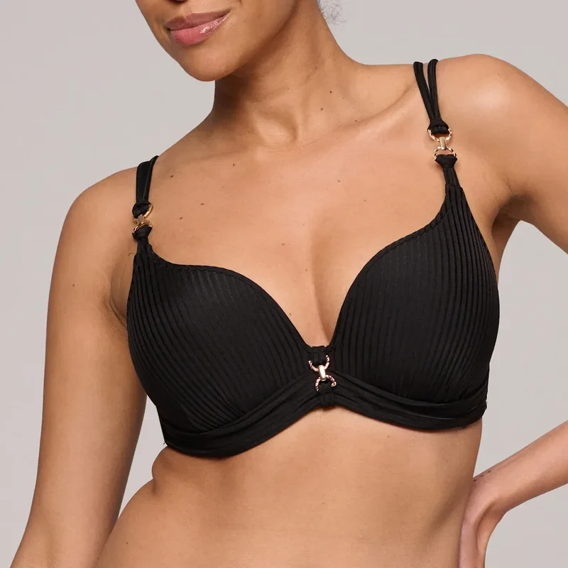 Marie Jo Bademode - Emly Padded Bikini Top Heartshape Schwarz