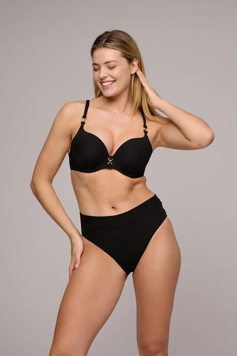 Marie Jo Bademode - Emly Push-Up-Bikini Schwarz