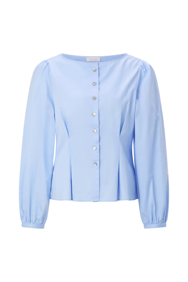 Fitted Cotton Blouse