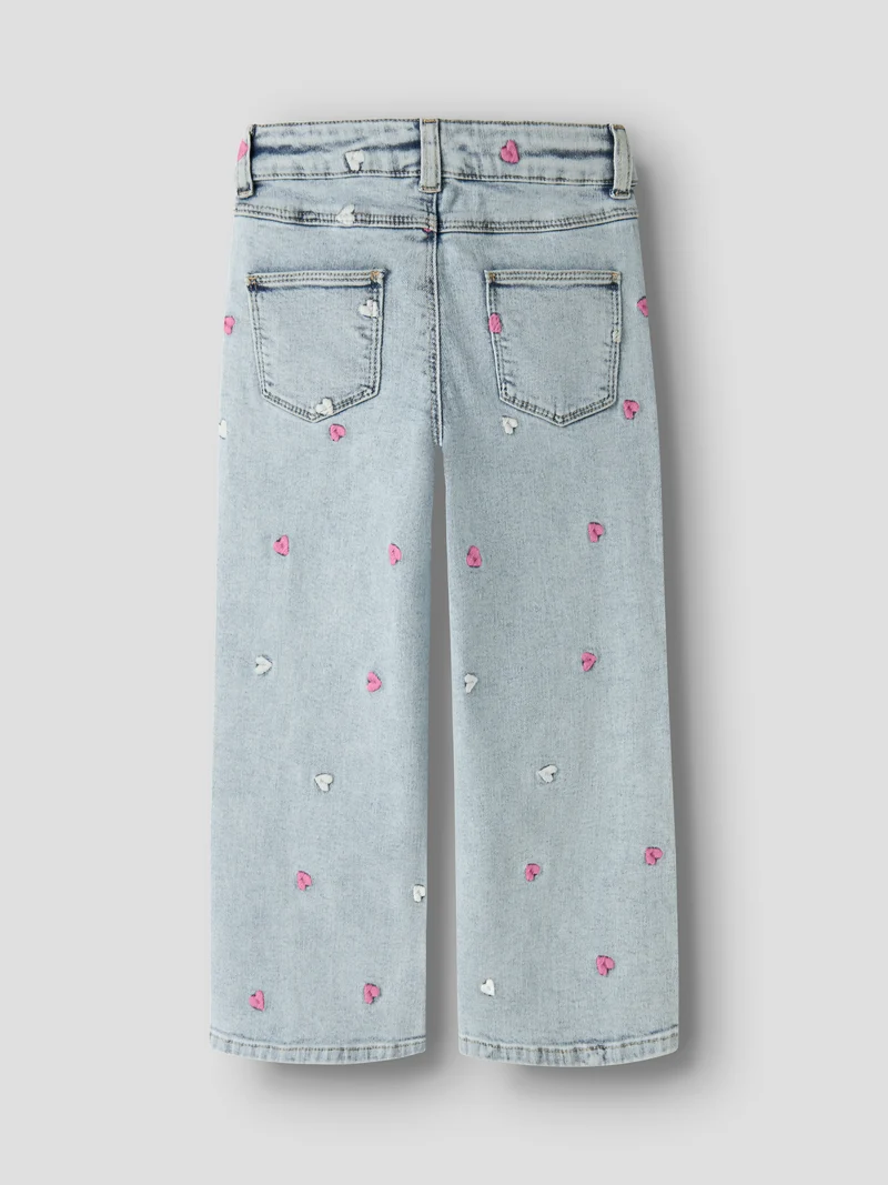 NMFROSE WIDE EMB JEANS 2633-FR NOOS