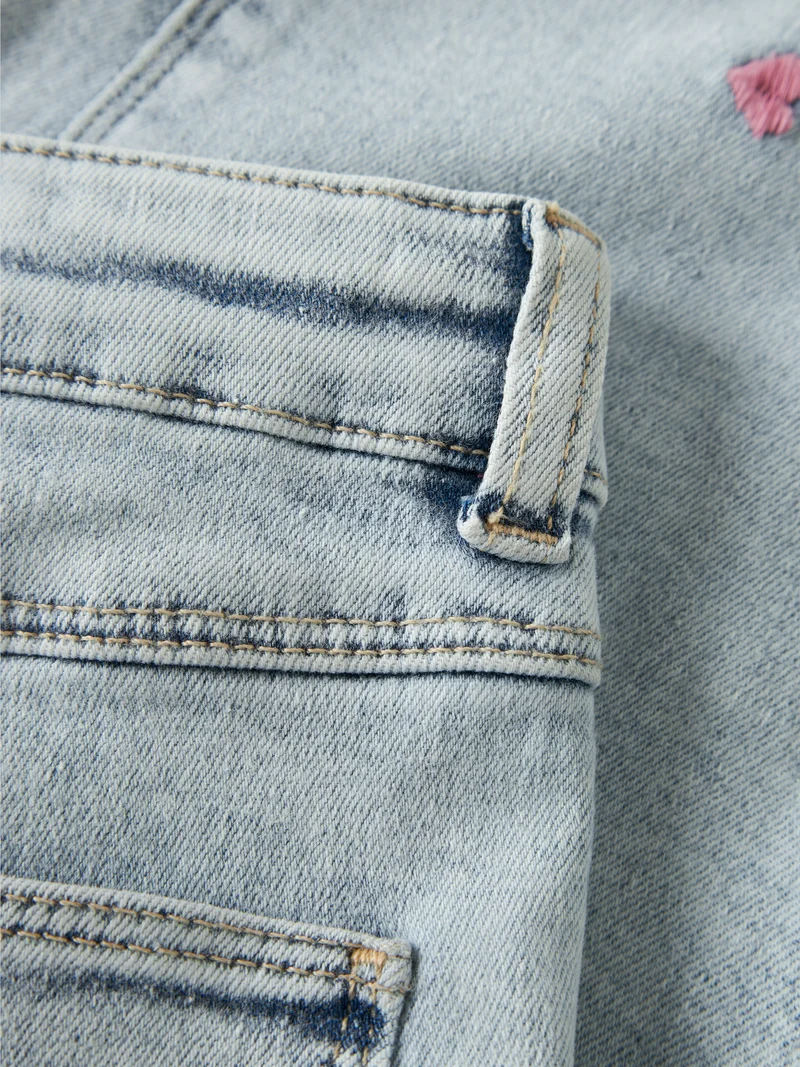 NMFROSE WIDE EMB JEANS 2633-FR NOOS