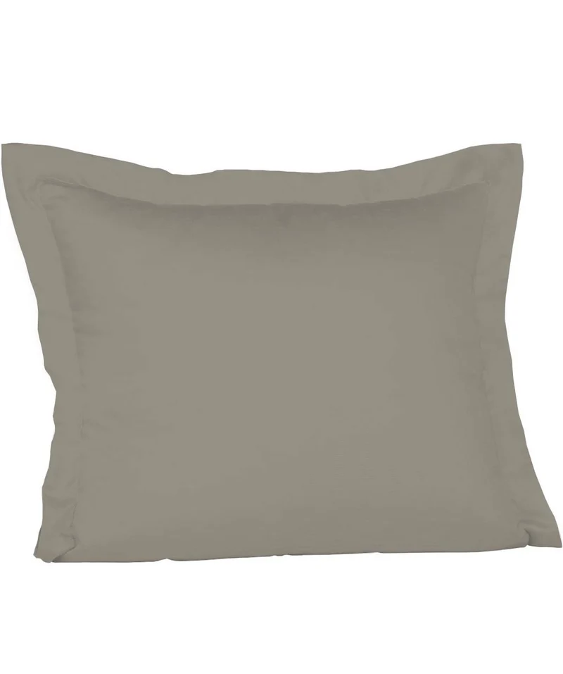 S-009100 | colours | fleuresse | Edle Kissenhülle aus Baumwoll-Satin | 9021 GRAU | 100% Baumwolle | 4043202097634