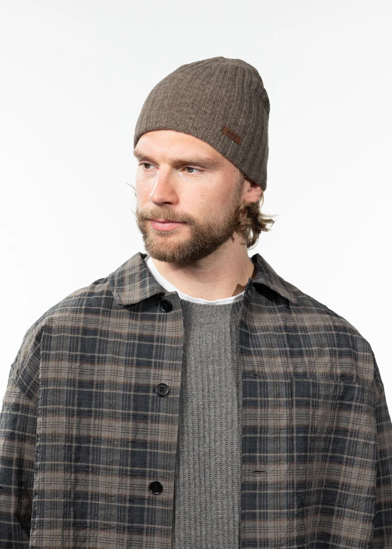 Haakon Beanie, heather brown