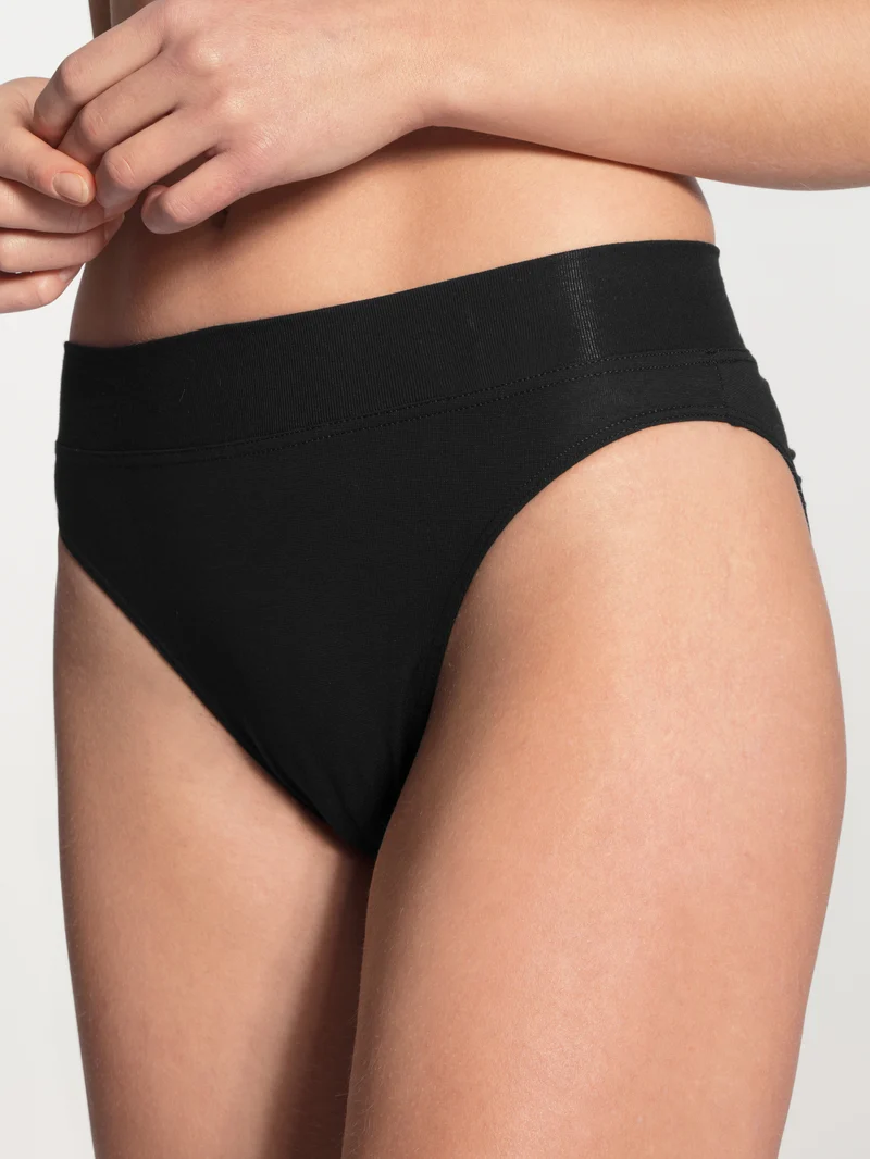 Slip im Doppelpack, high waist
