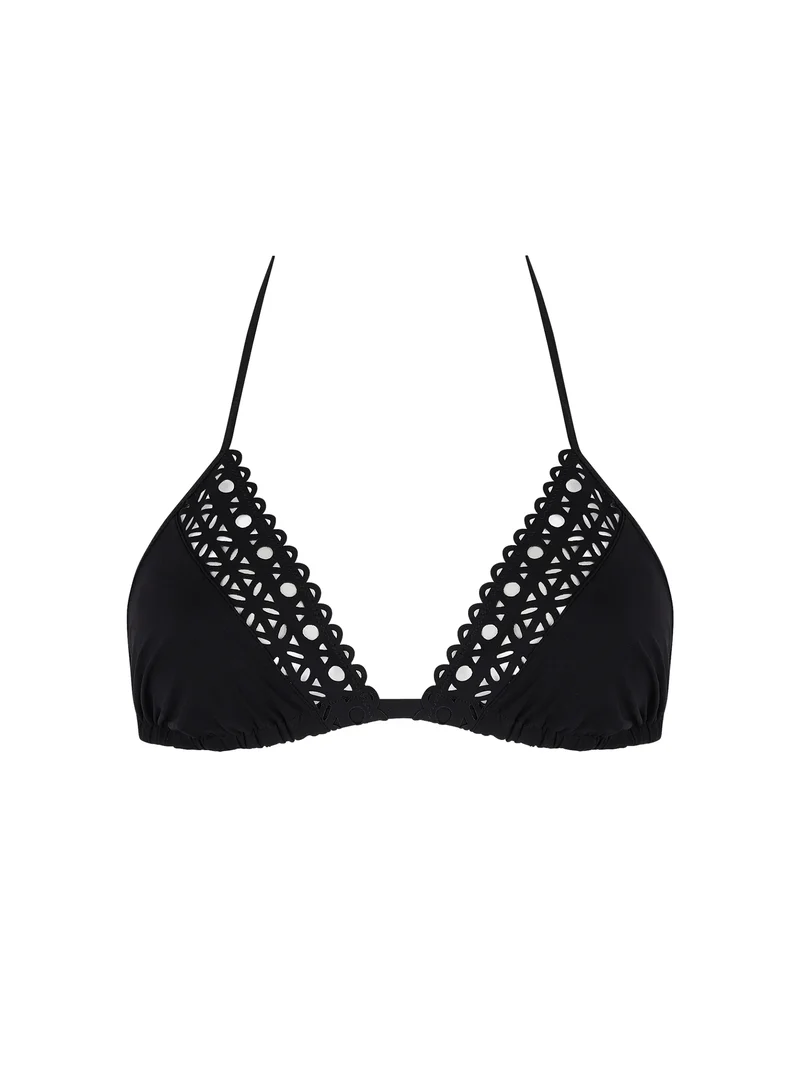 Lise Charmel Bademode - Ajourage Couture Weich gepolsterter Triangel-Bikini Noir