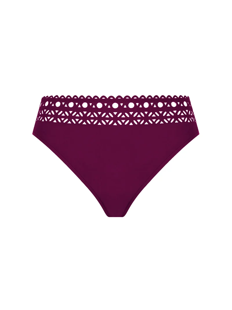 Lise Charmel Bademode - Ajourage Couture Bikinihose mit weiten Seitenteilen, Ajourage Prune