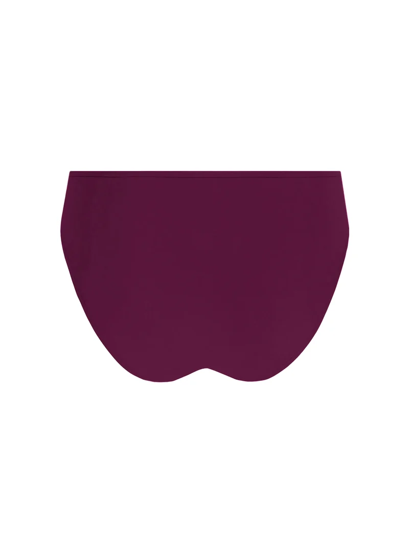 Lise Charmel Bademode - Ajourage Couture Bikinihose mit weiten Seitenteilen, Ajourage Prune