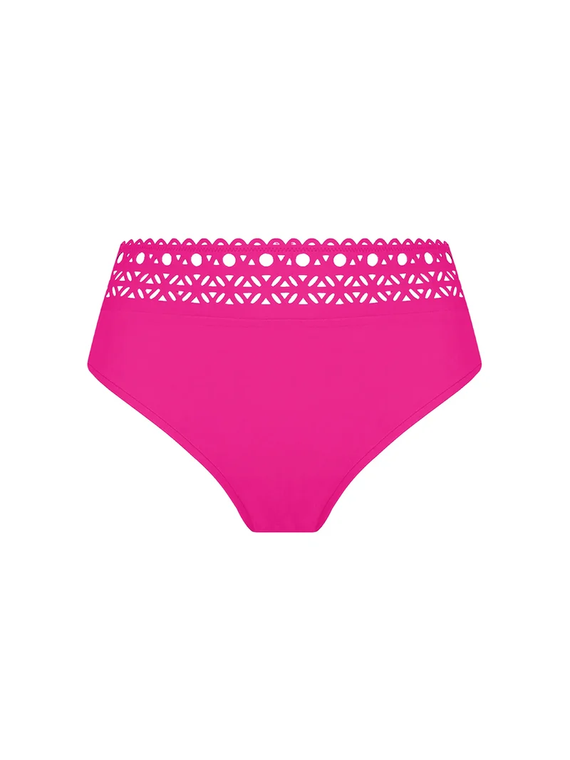 Lise Charmel Bademode - Ajourage Couture Verstellbarer Bikini mit hoher Taille Ajourage Fuchsia