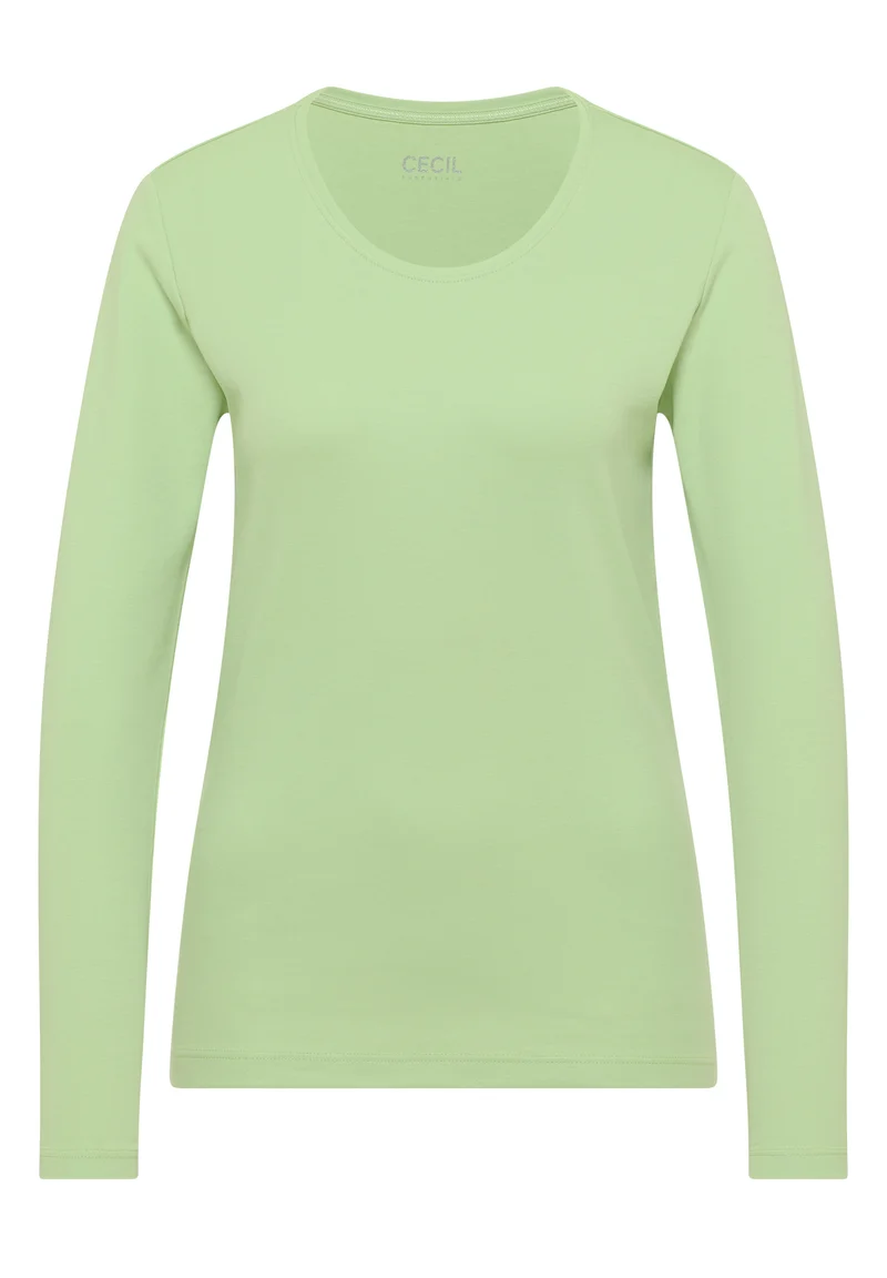 Basic Langarmshirt