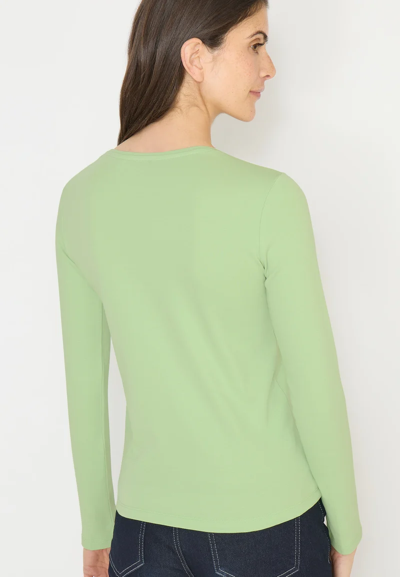 Basic Langarmshirt