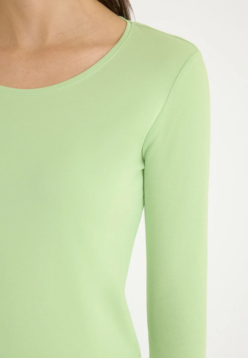 Basic Langarmshirt