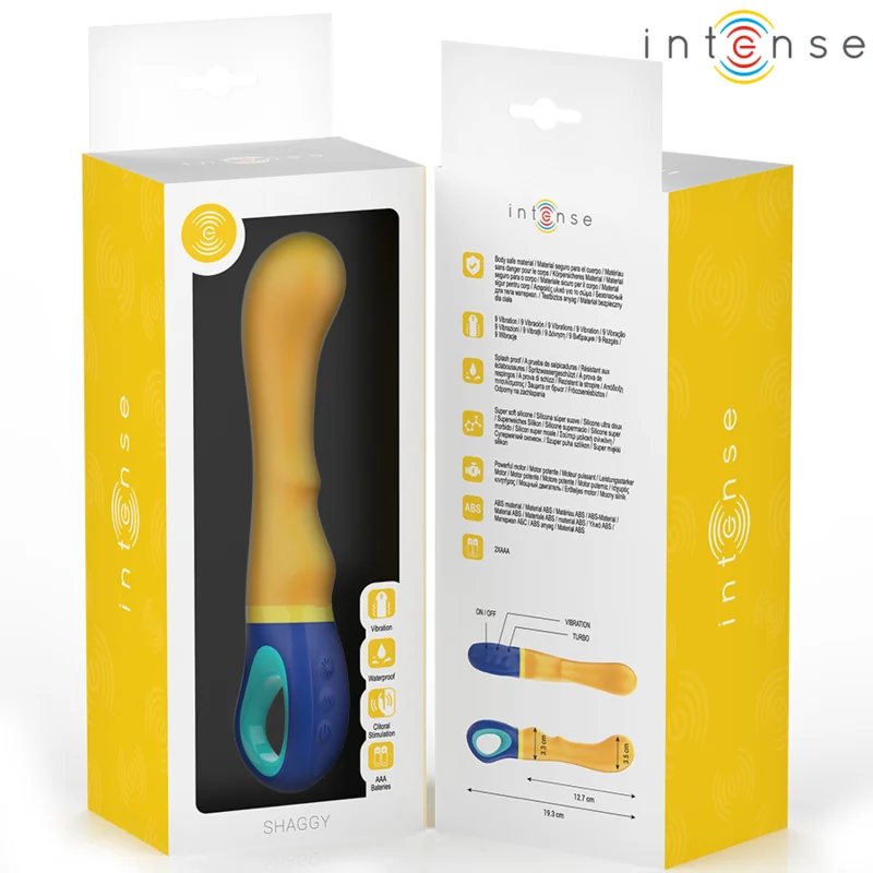 INTENSIV – SHAGGY GELBER G-SPOT-VIBRATOR