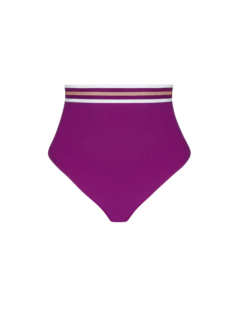 Lise Charmel Bademode - Energie Nautique High Waist Bikini Cassis Gold
