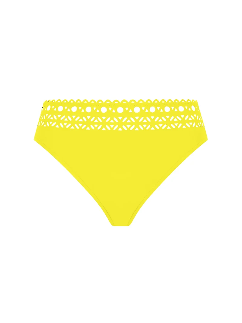 Lise Charmel Bademode - Ajourage Couture Bikinihose mit weiten Seitenteilen, Ajourage Jaune