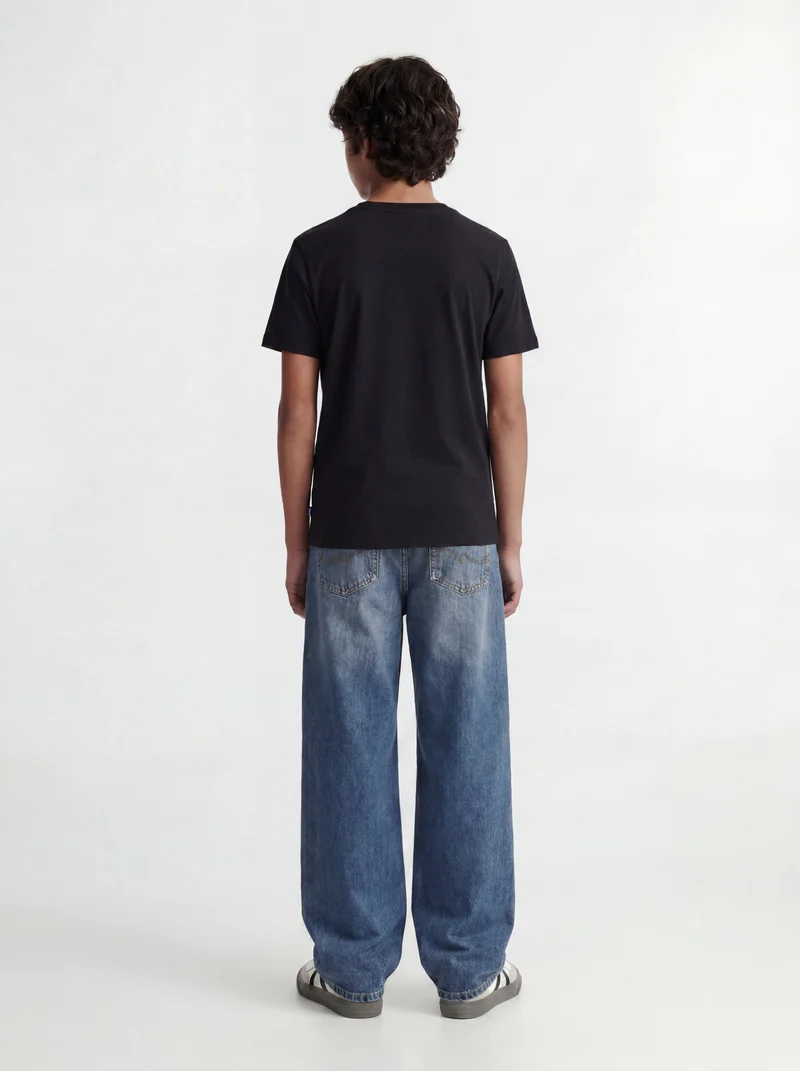JJEORGANIC BASIC TEE SS O-NECK NOOS JNR