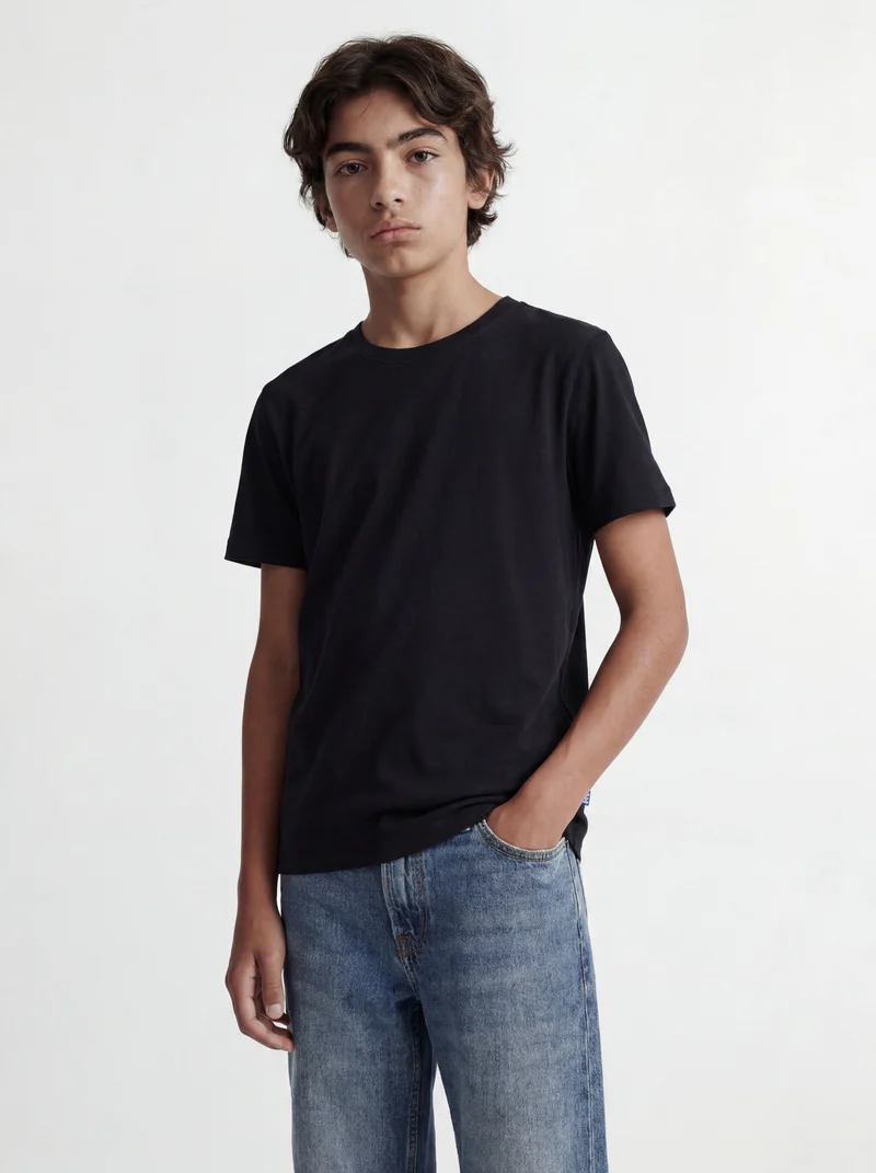 JJEORGANIC BASIC TEE SS O-NECK NOOS JNR