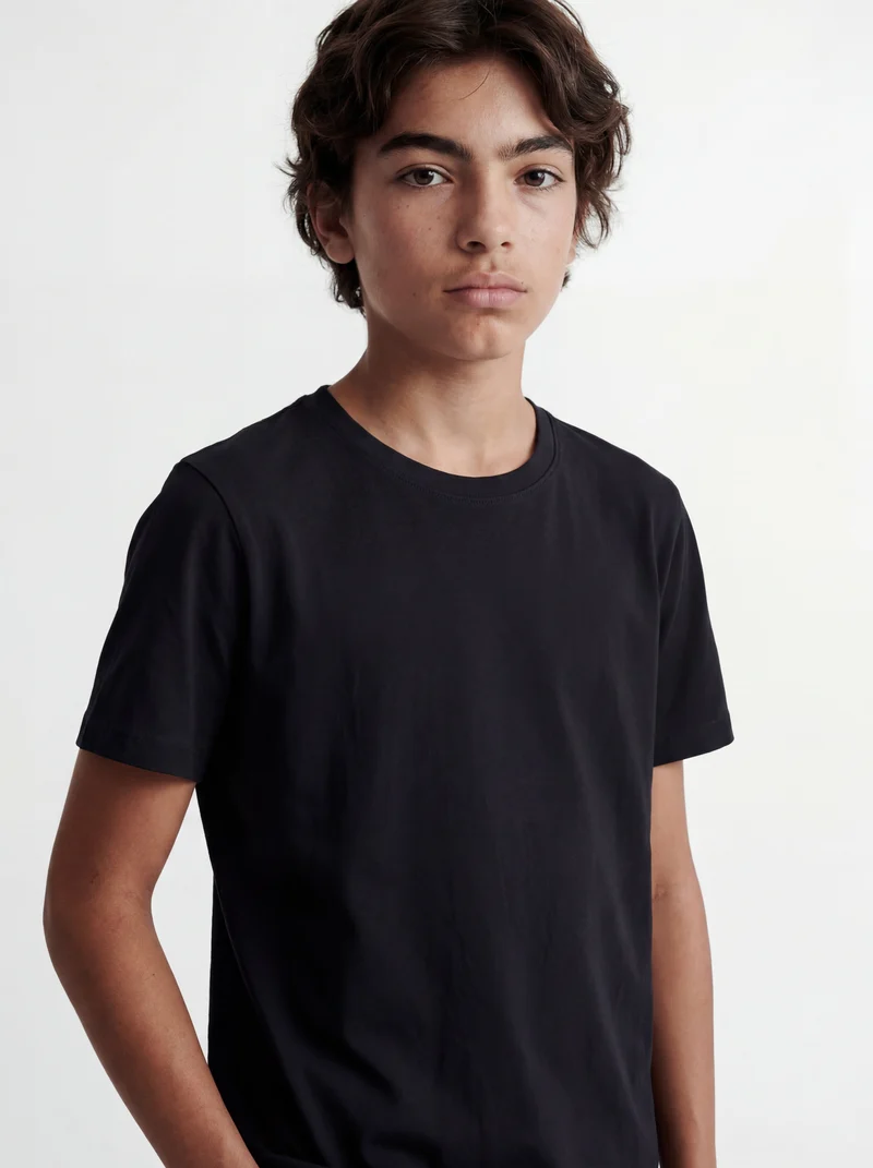 JJEORGANIC BASIC TEE SS O-NECK NOOS JNR