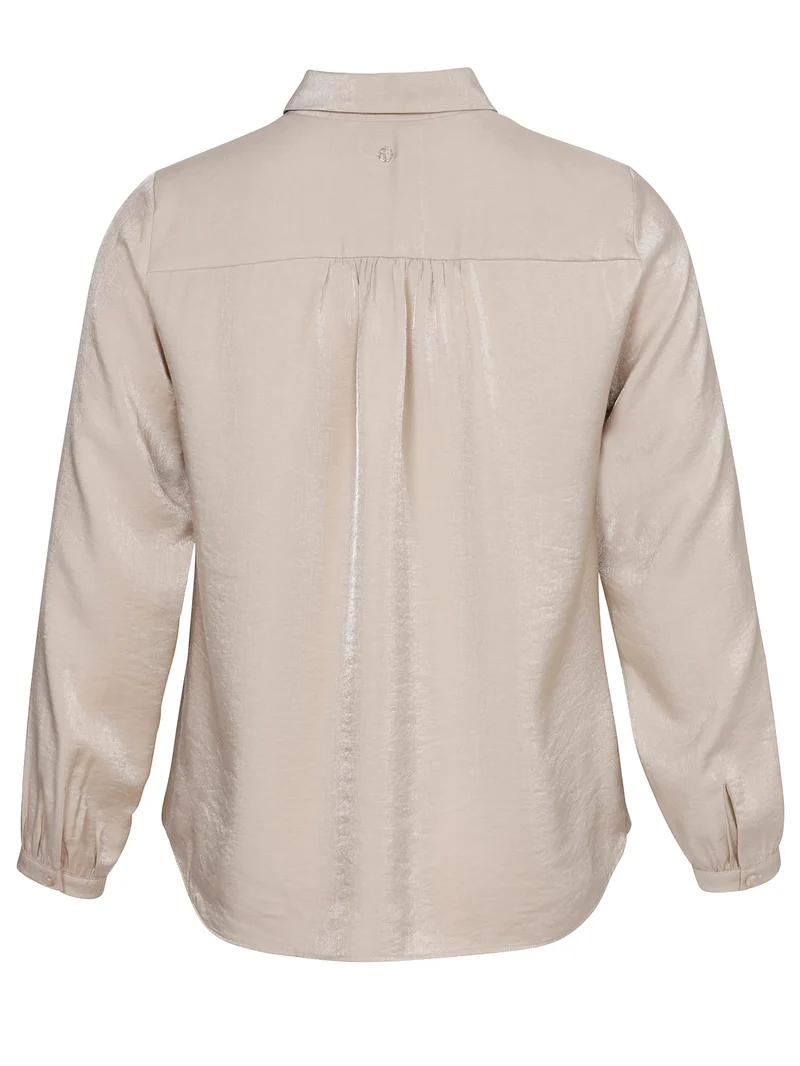 Bluse Hemdkragen 1/1 Arm