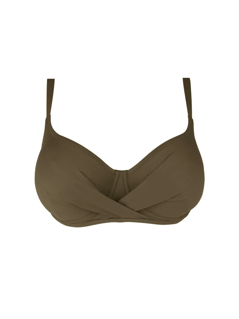 Antigel Bademode von Lise Charmel – La Chiquissima Balconet Top Kaki Chic