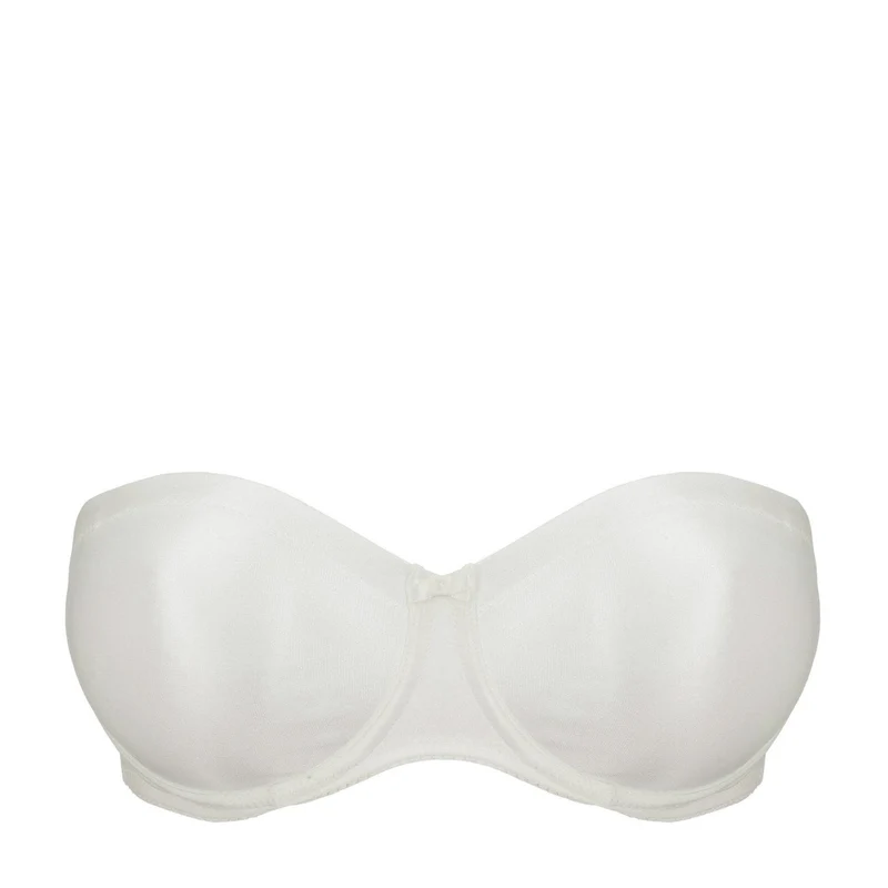 Primadonna – Satin, trägerlos, nicht gepolstert, Natur