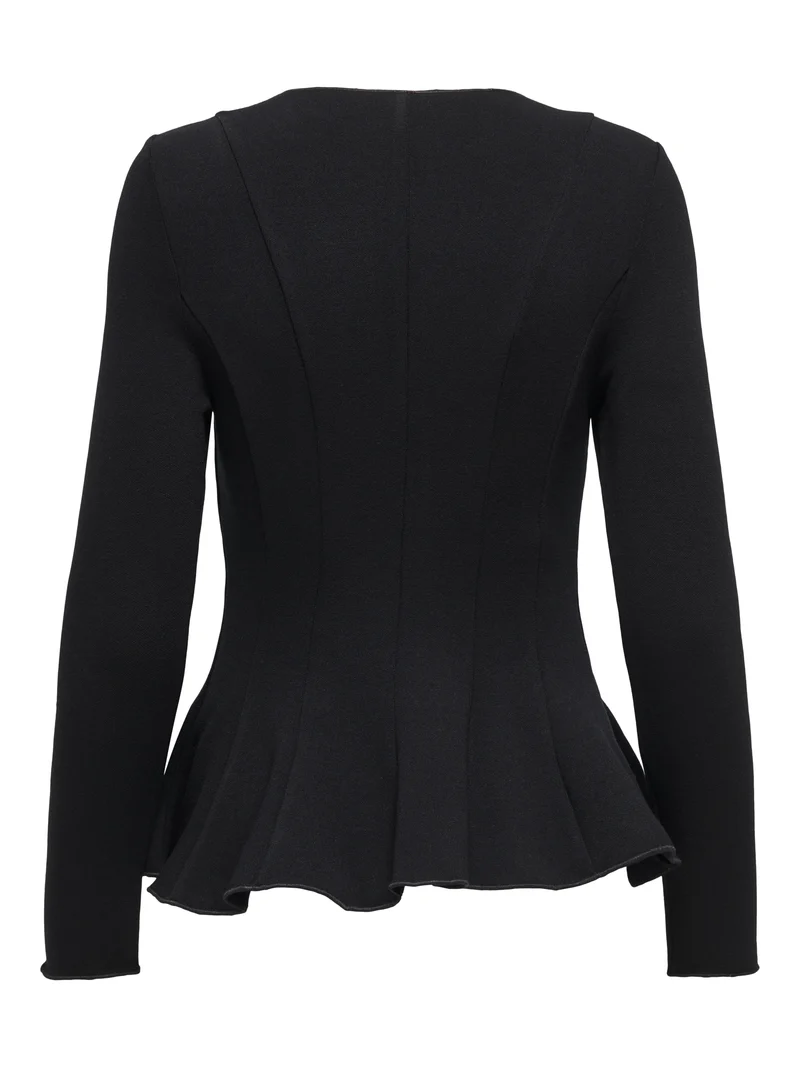 ONLKENYA L/S PEPLUM TOP JRS NOOS