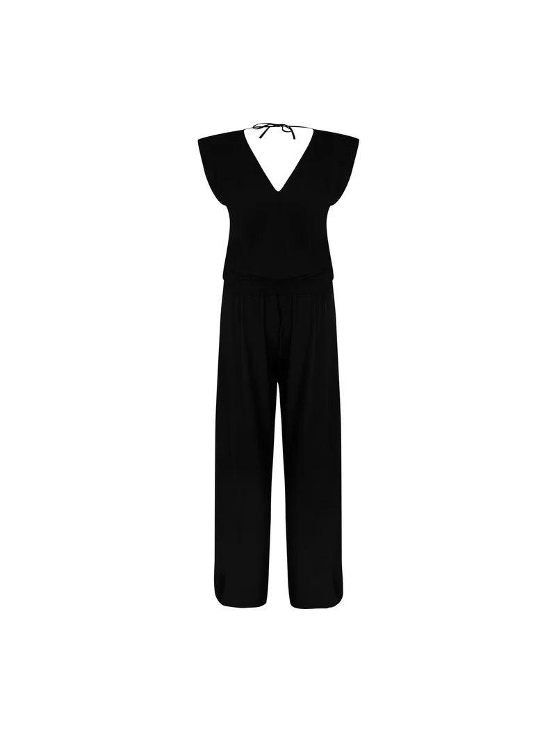 Lise Charmel Bademode - Energie Nautique Jumpsuit Noir Silver