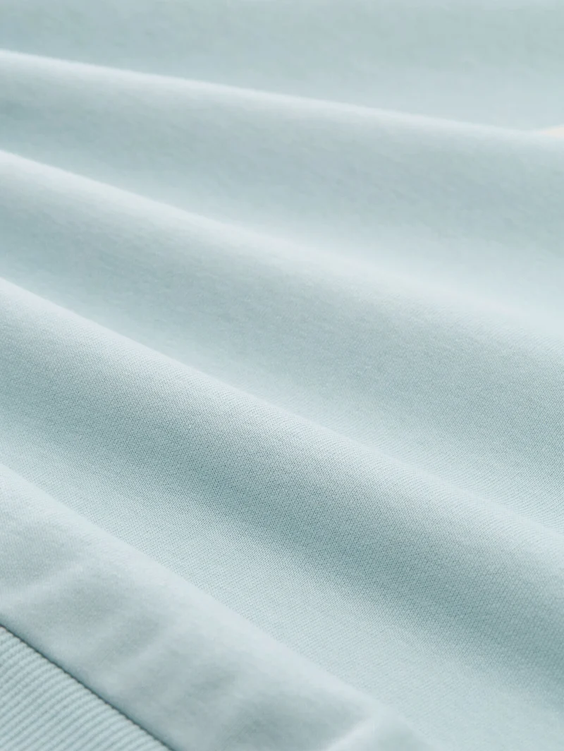 Loose Fit Sweatshirt mit Ski-Motiv