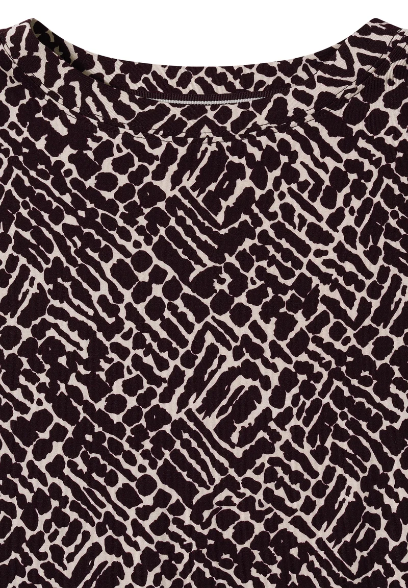 Shirt mit Minimal Print