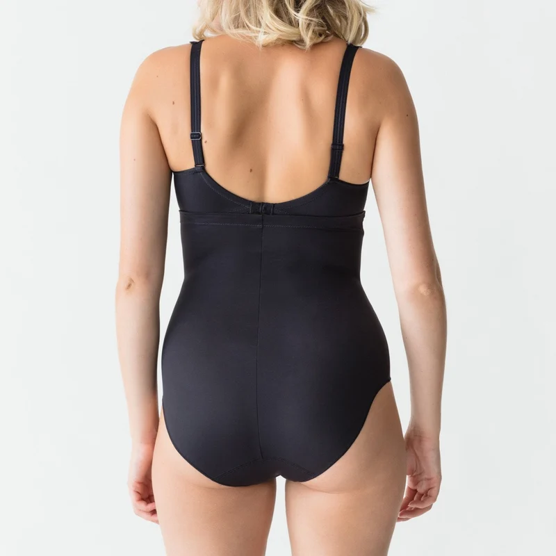 Primadonna - Perle Shapewear Stützender hoher Slip Anthrazit