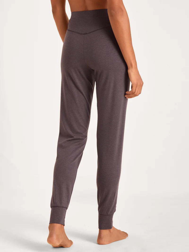 WOMEN Pyjamahose mit Bündchen