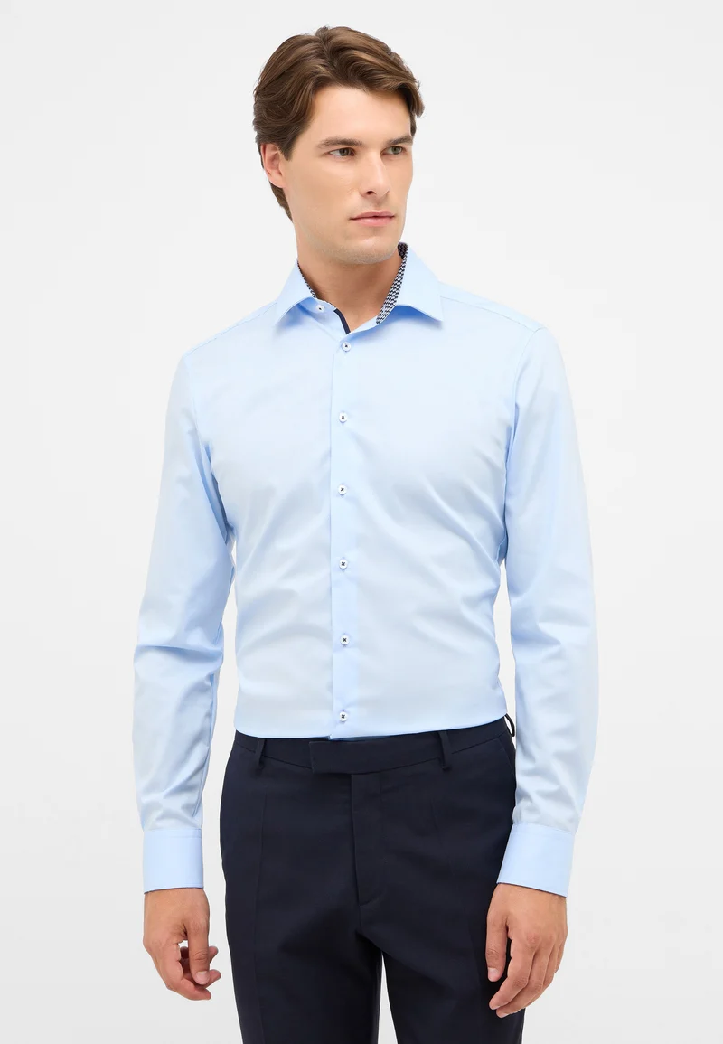 Dynamic Cotton Popeline Langarm