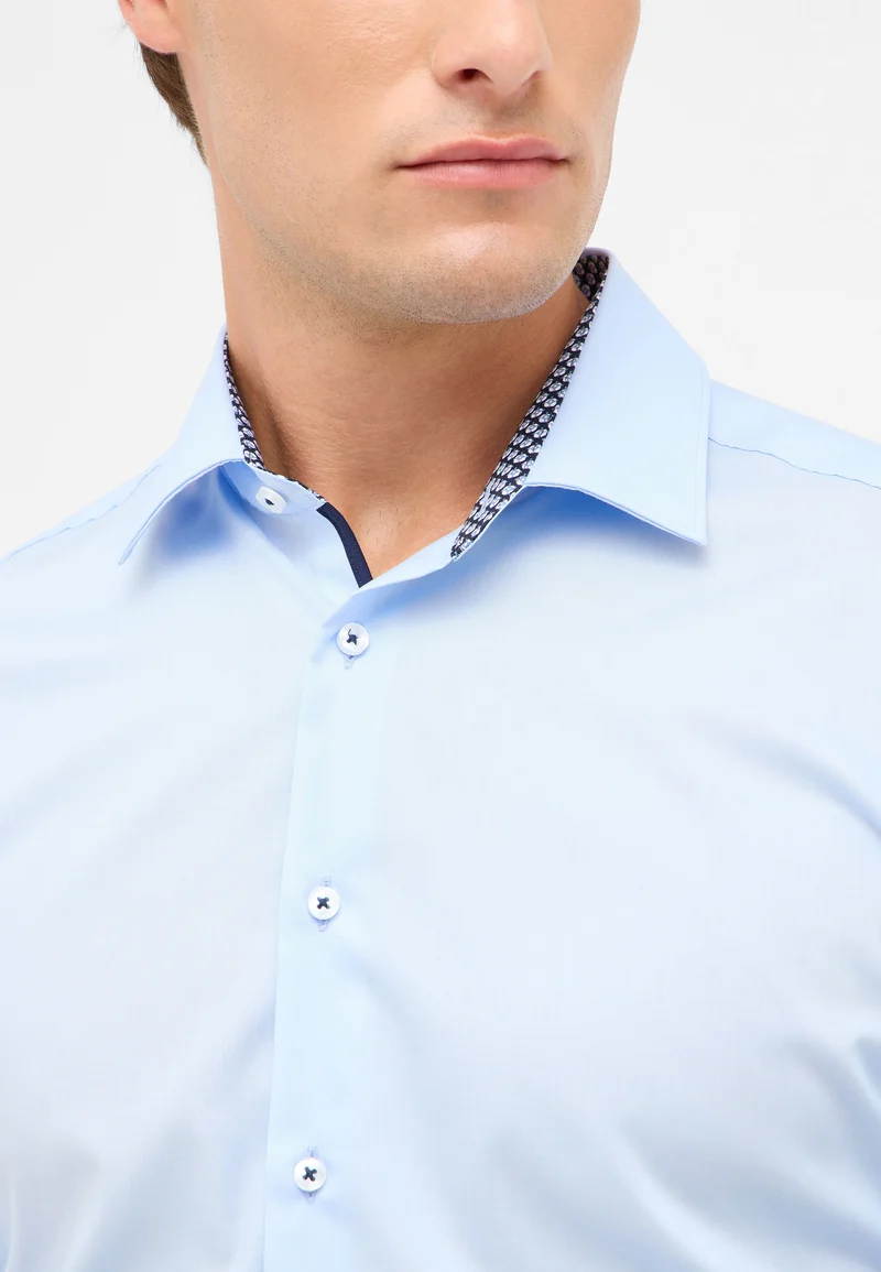 Dynamic Cotton Popeline Langarm